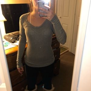 Light purple/grey knit sweater